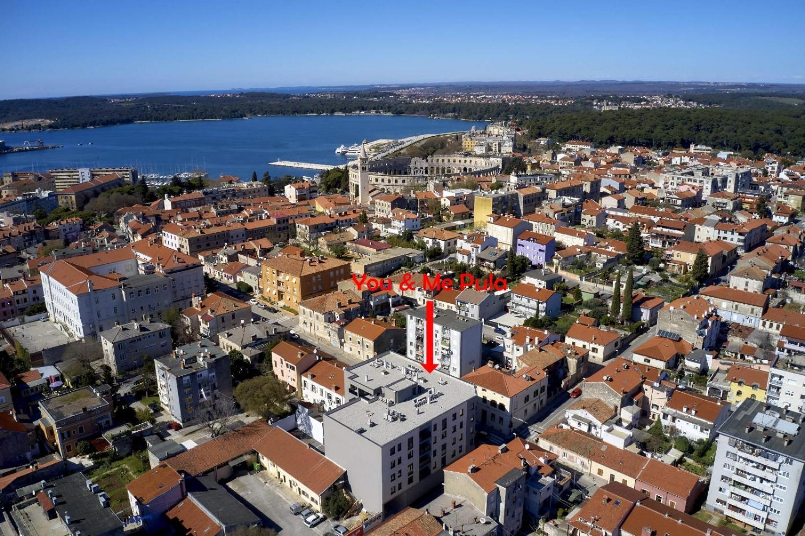 You & Me Pula With Garage Parking Kültér fotó